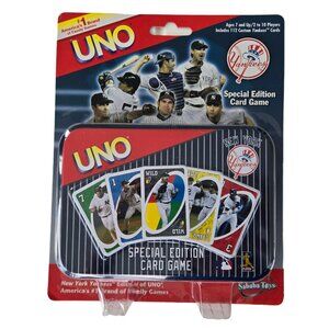 New York Yankees UNO Card Game - 2006 - Special Edition - Sealed - Collectible